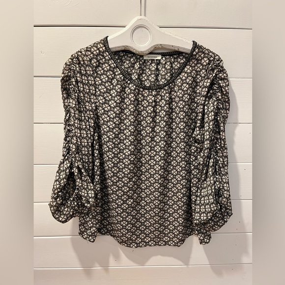 🖤 Max Studio printed top, estimated size XL (based on measurements). - Picture 1 of 10